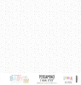 PRG039 PERGAMINOCHISPITAS Y PUNTOS MULTICOLOR BABY LOVE